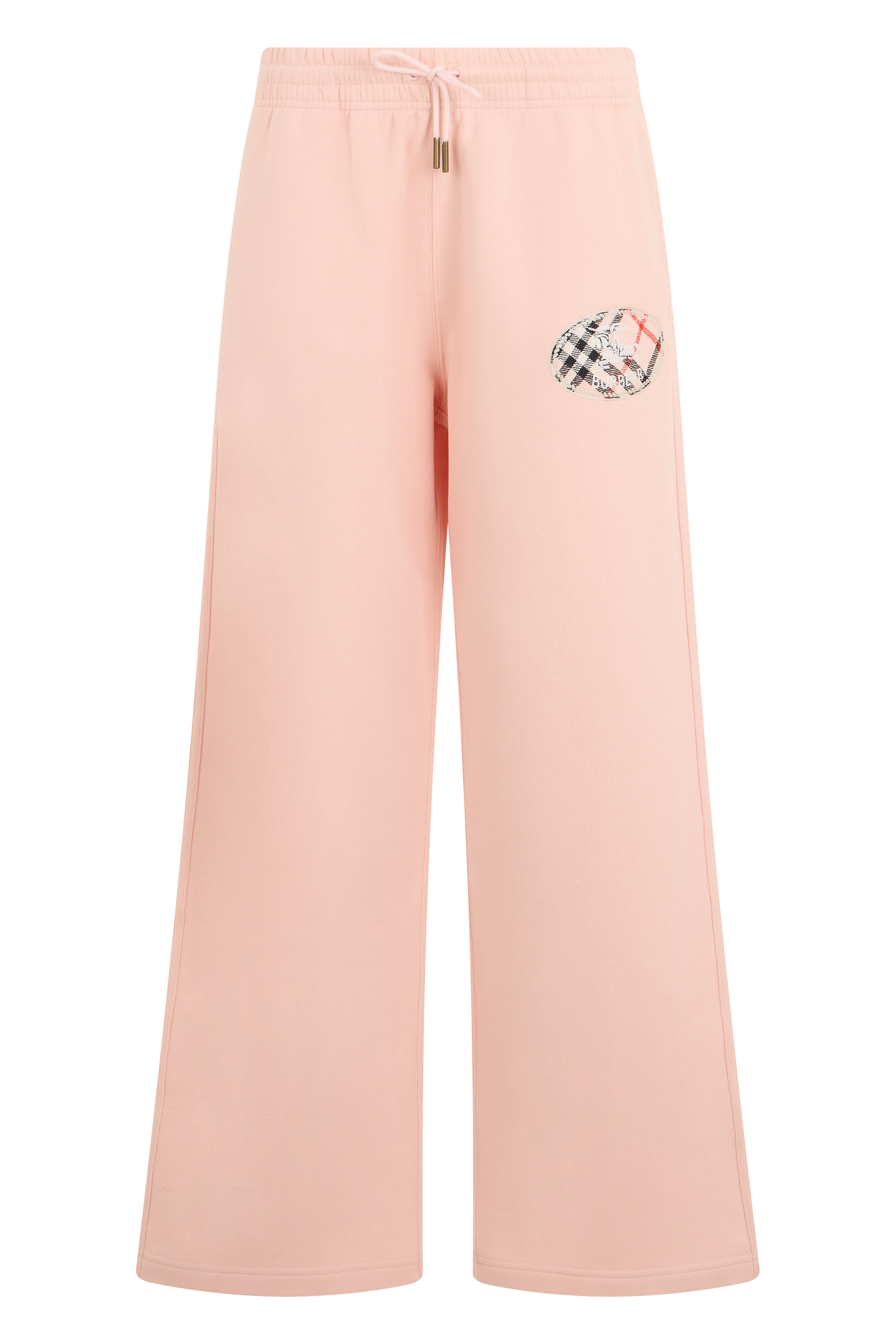 Cotton sports trousers with logo