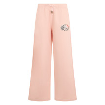 Cotton sports trousers with logo