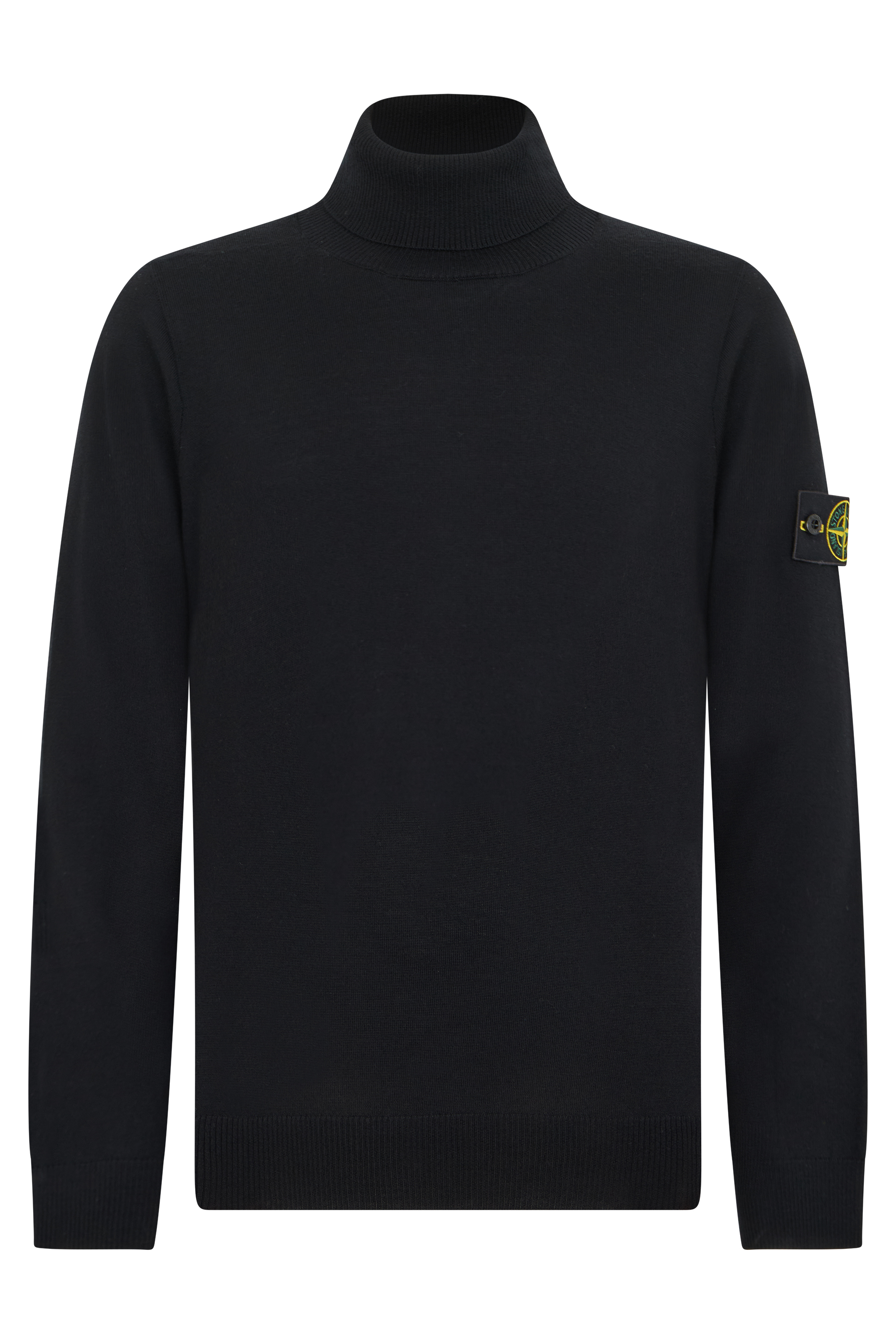 Sweater with high collar