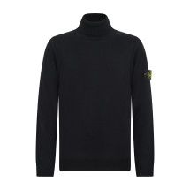 Sweater with high collar