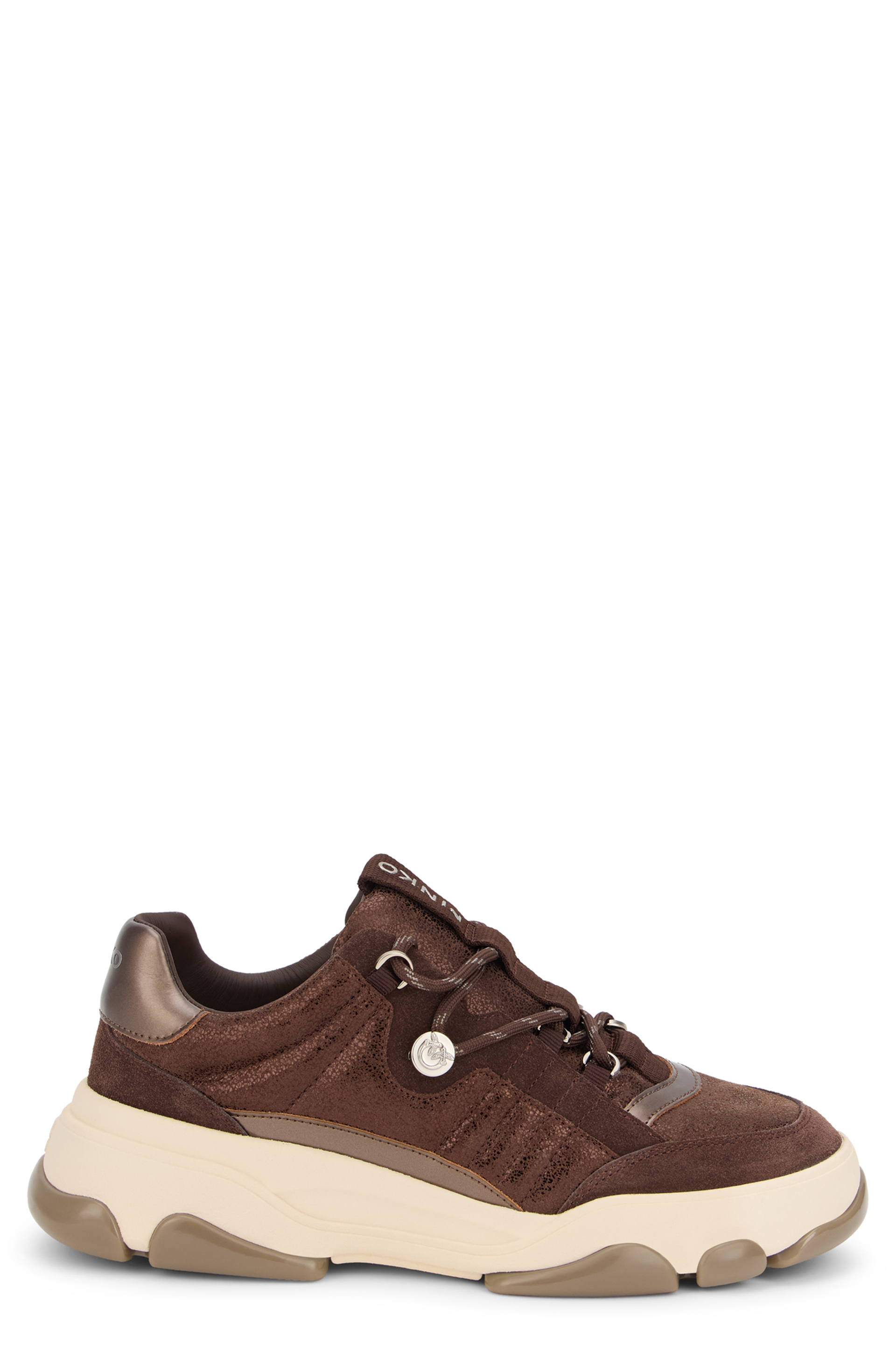 Sneakers with high sole