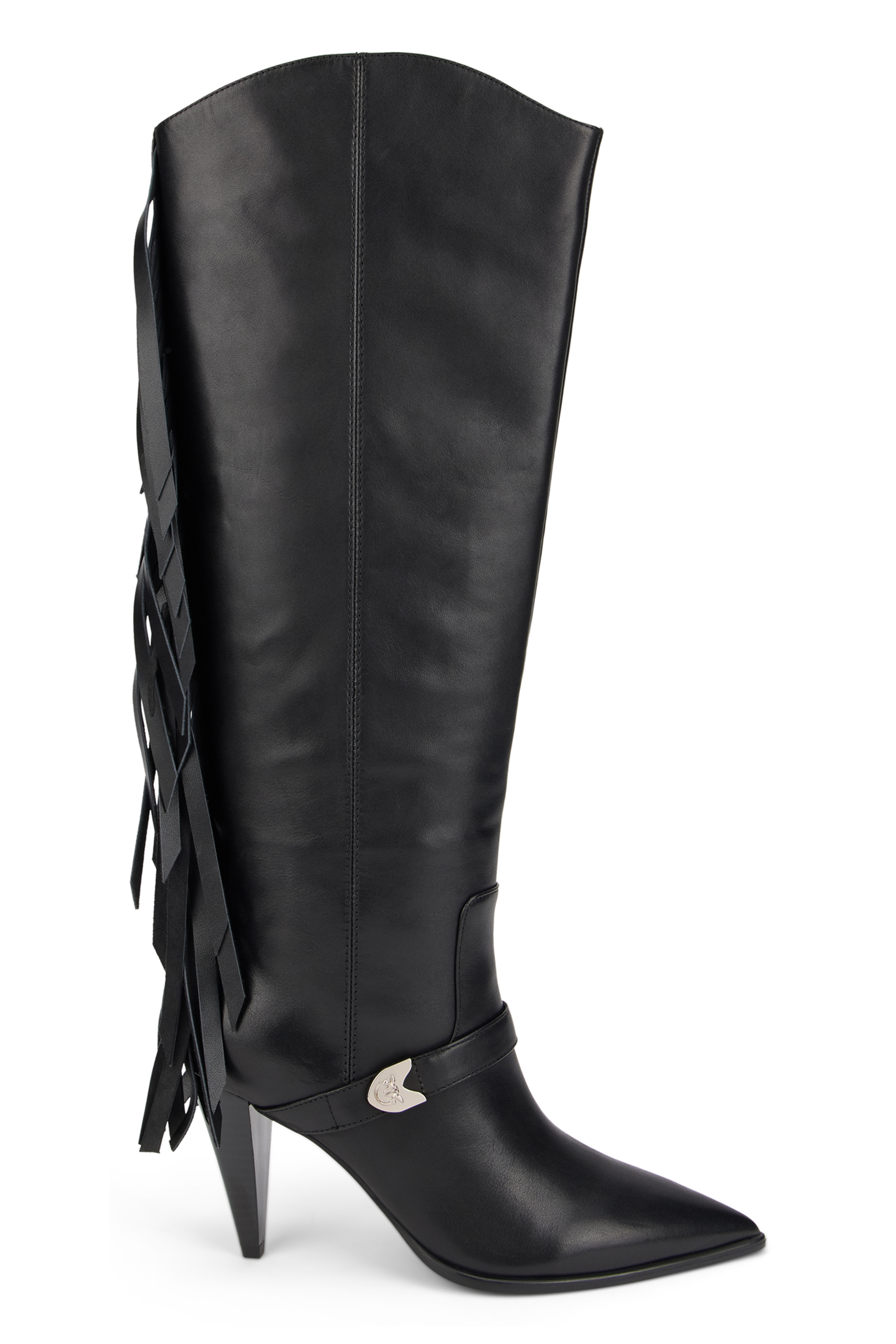 Fringe boots