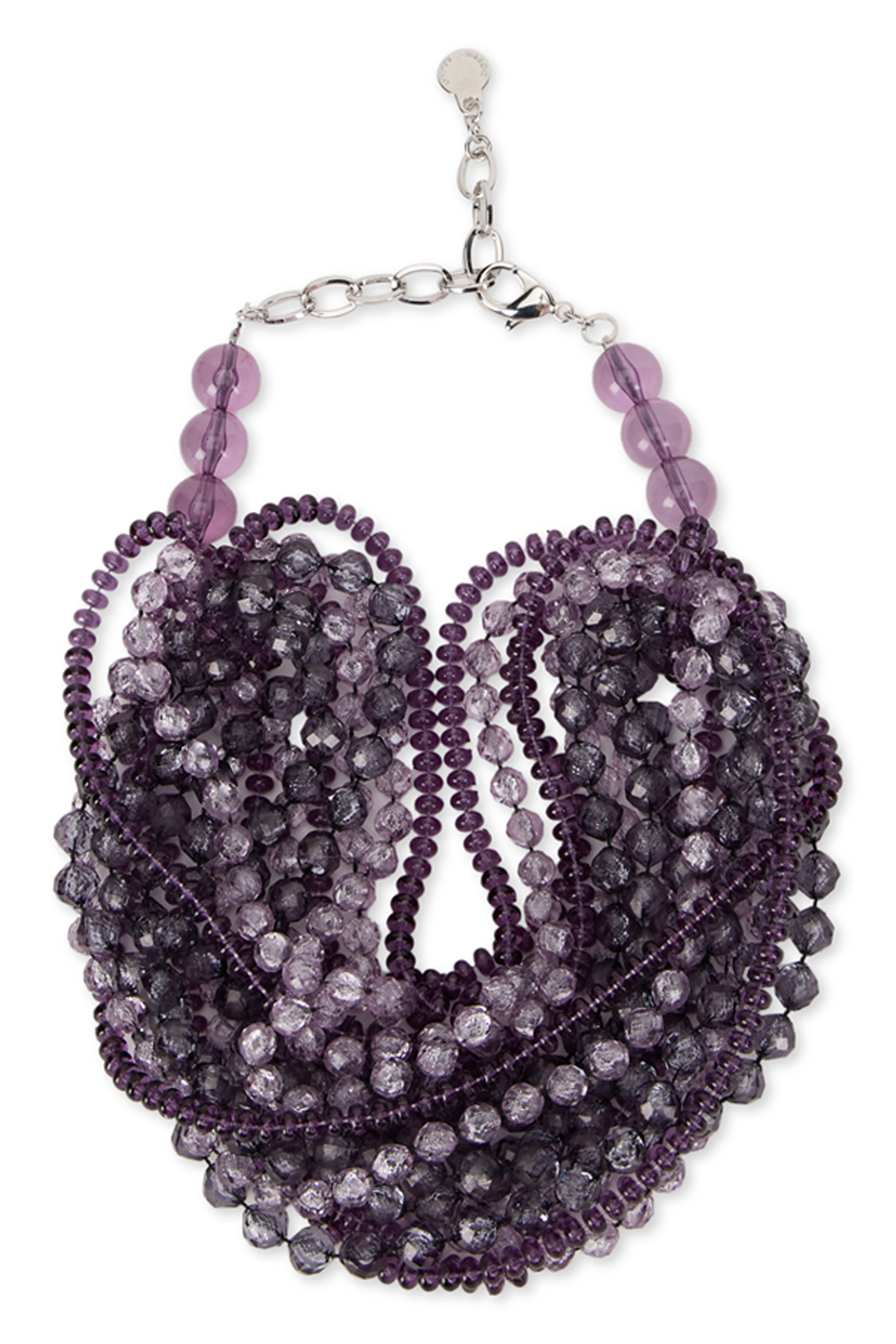 Multi-strand collar for beads
