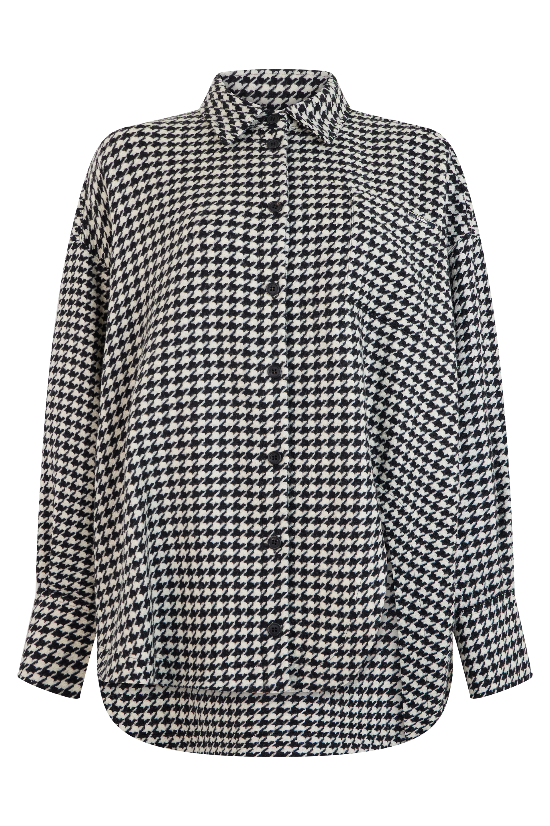 Pied-de-poule shirt