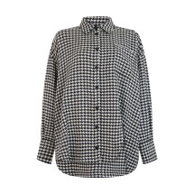 Pied-de-poule shirt