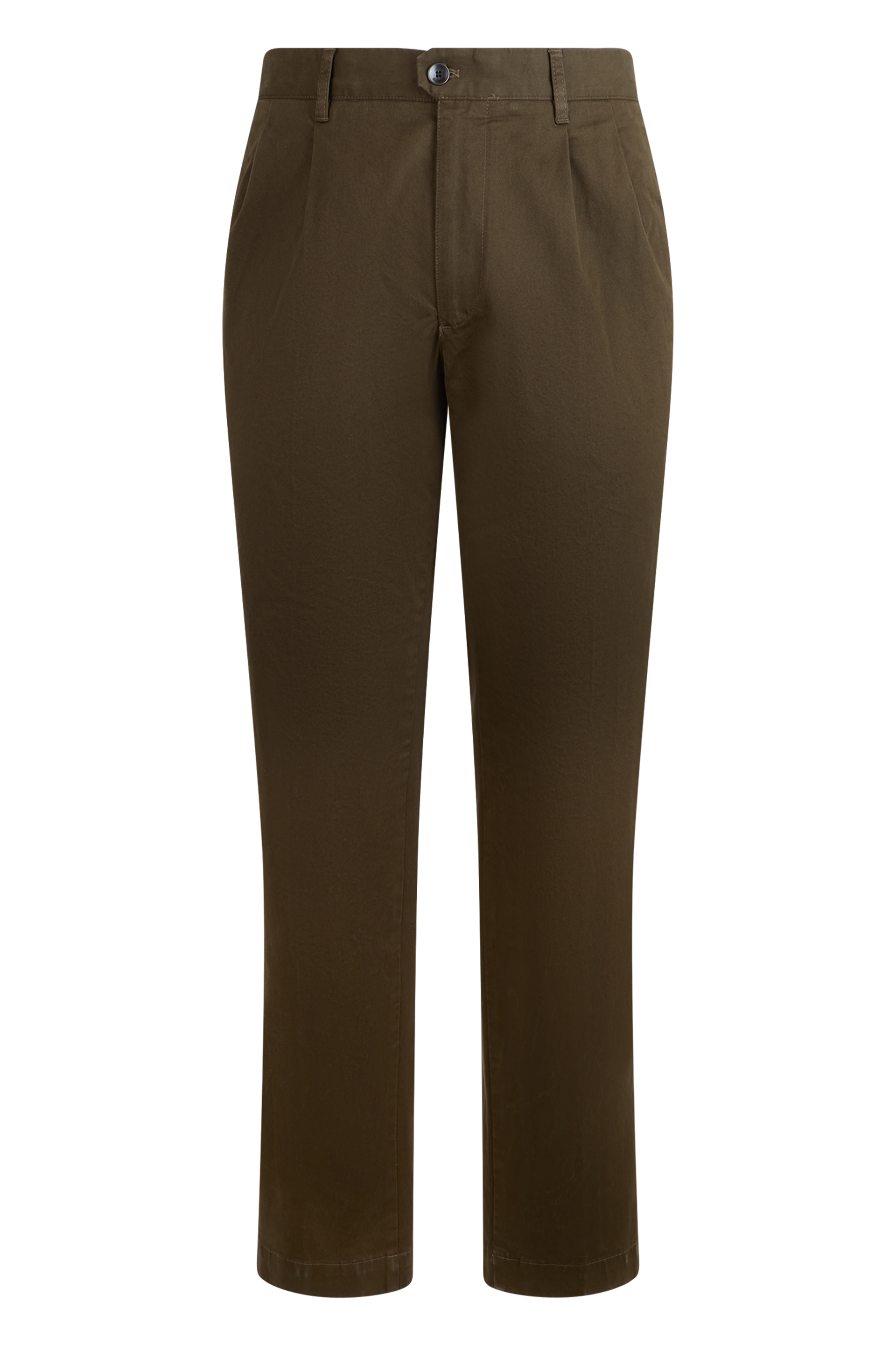 Straight cotton pants
