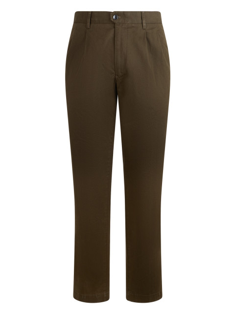 Straight cotton pants