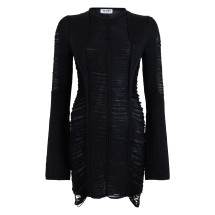 Short knit dress