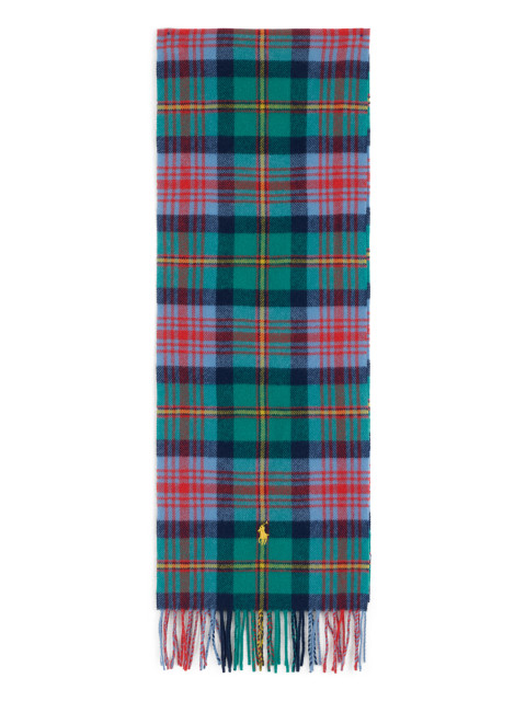 Tartan Scarf with Fringes