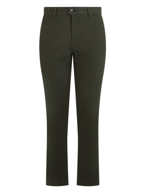 Straight cotton pants