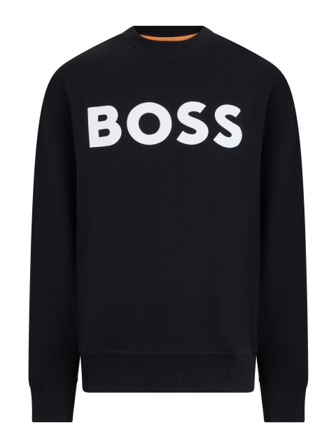 Cotton sweatshirt with logo