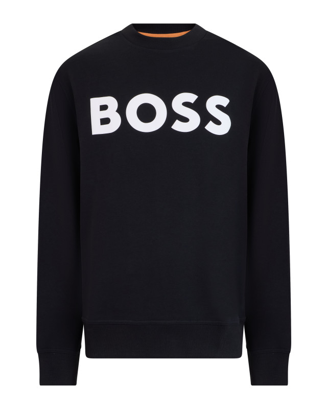 Cotton sweatshirt with logo