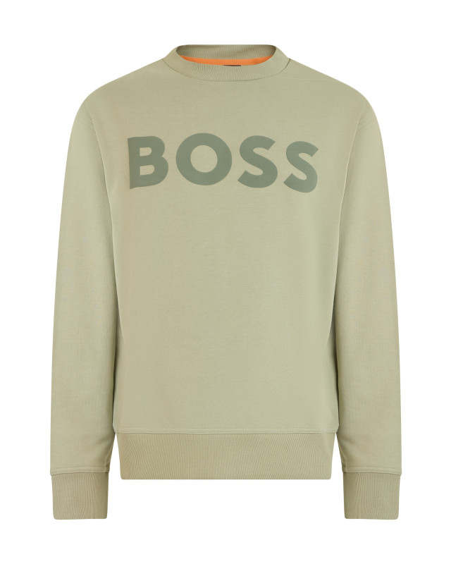 Cotton sweatshirt with logo