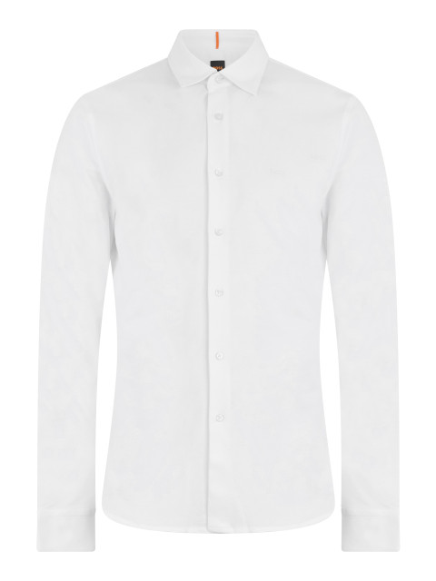 Long sleeve cotton jersey shirt