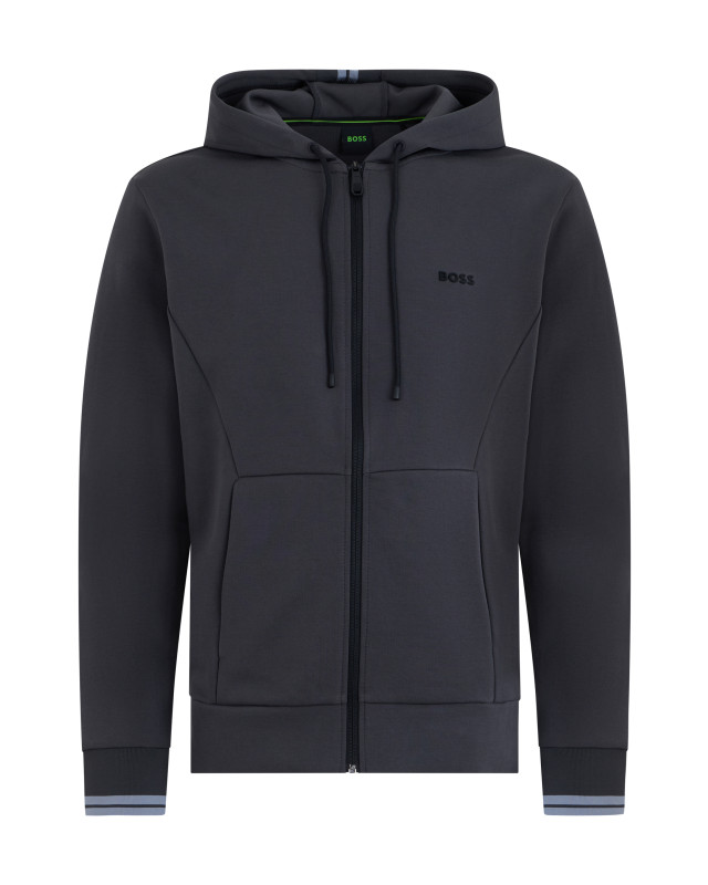Hoodie with zipper
