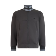 Zip hoodie in cotton