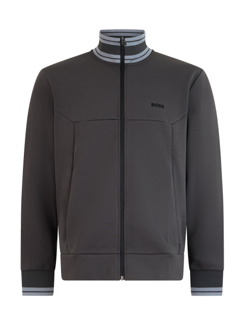 Zip hoodie in cotton