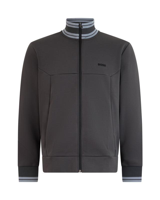 Zip hoodie in cotton
