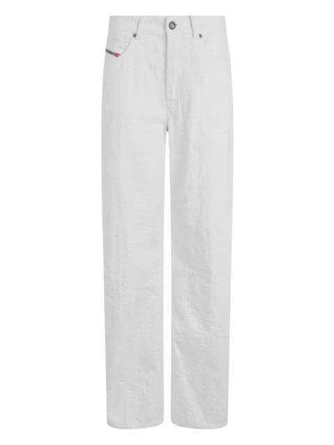 Straight jeans in denim cotton