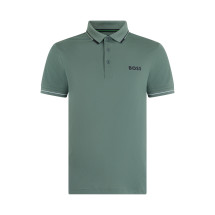 Short sleeve polo with logo