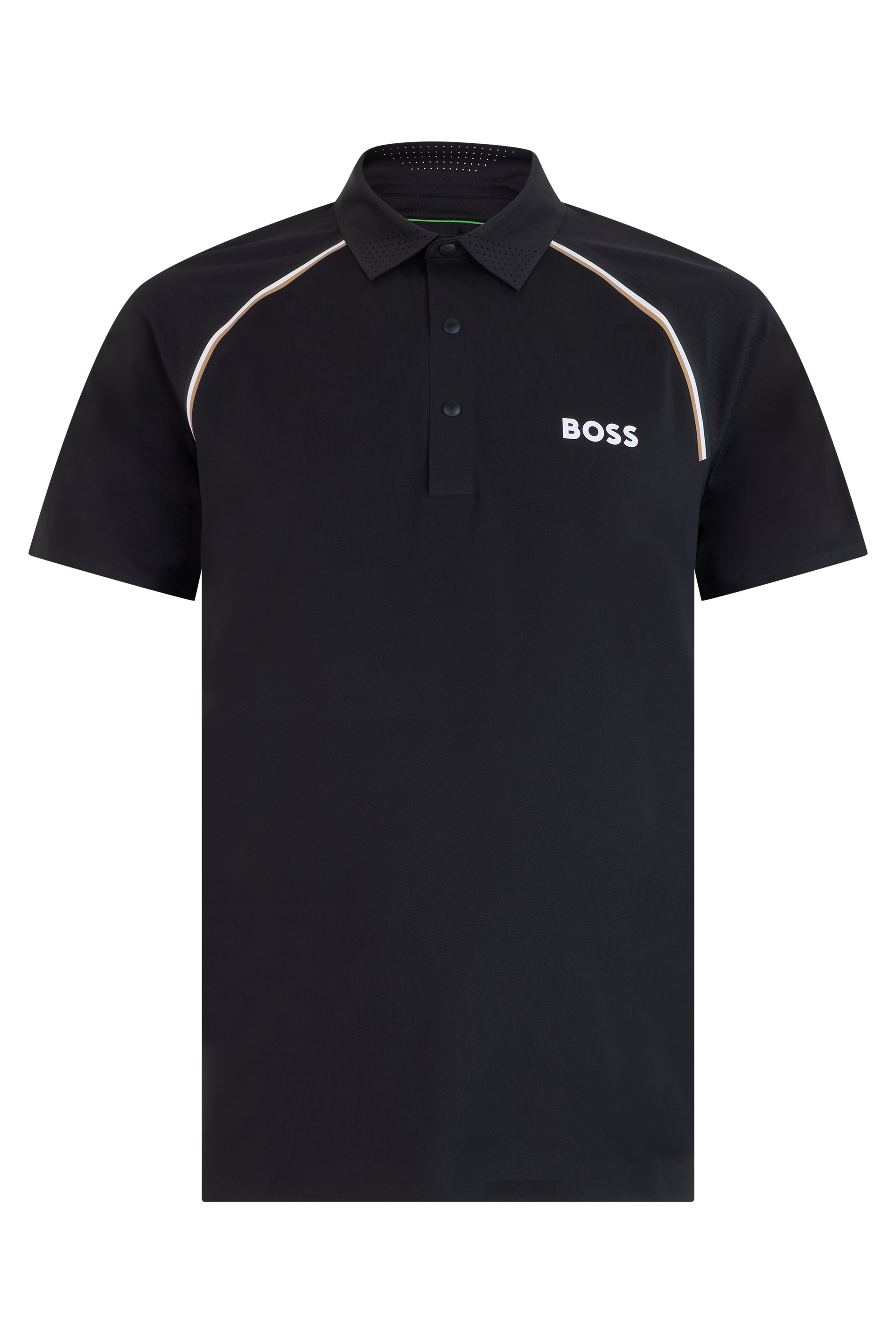 Short-sleeve polo in tech fabric
