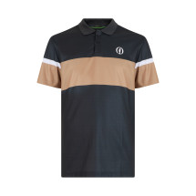 Short-sleeved polo in technical fabric