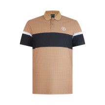 Short-sleeve polo in technical fabric
