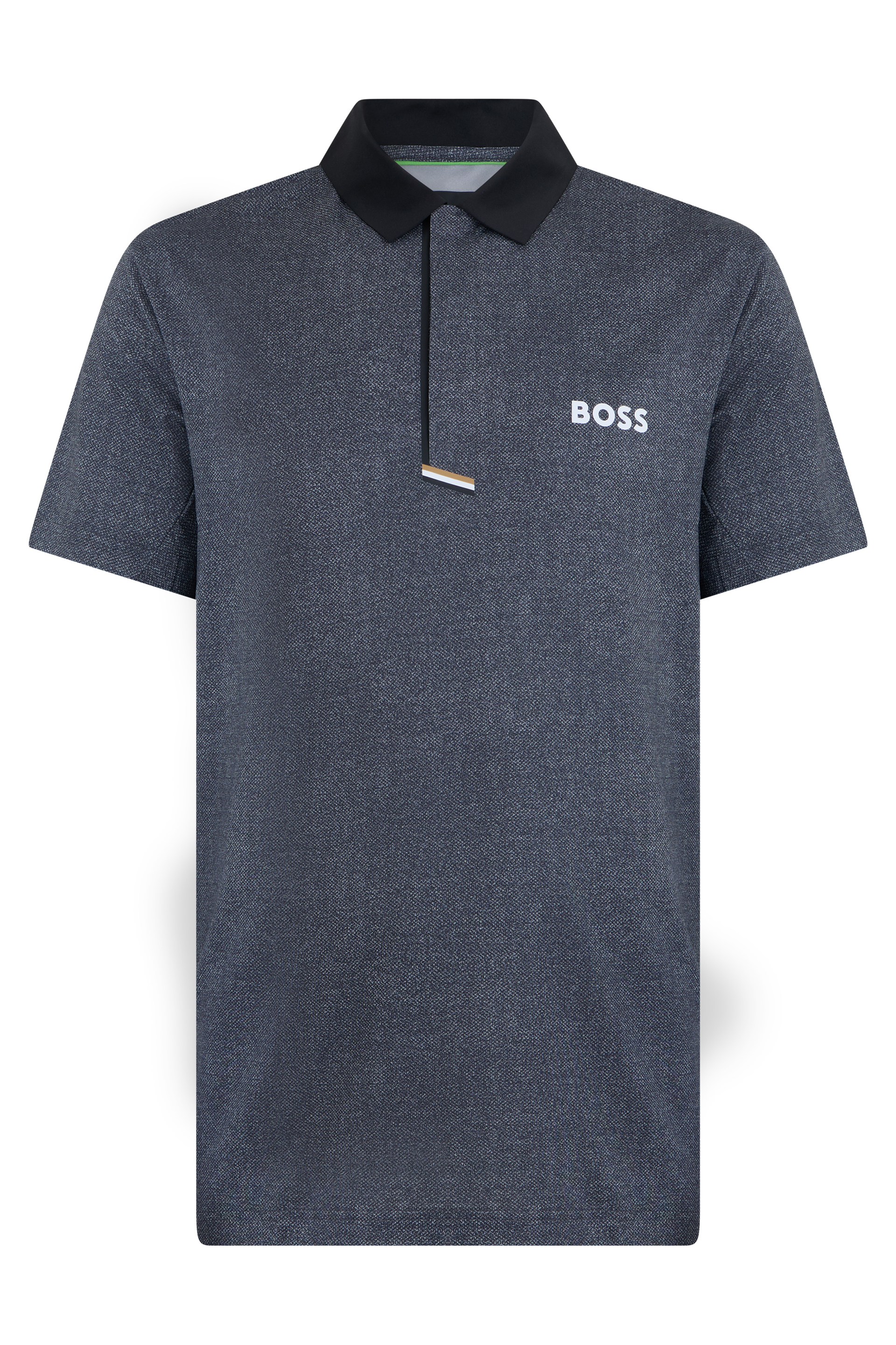 Short sleeve polo with logo