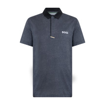 Short sleeve polo with logo