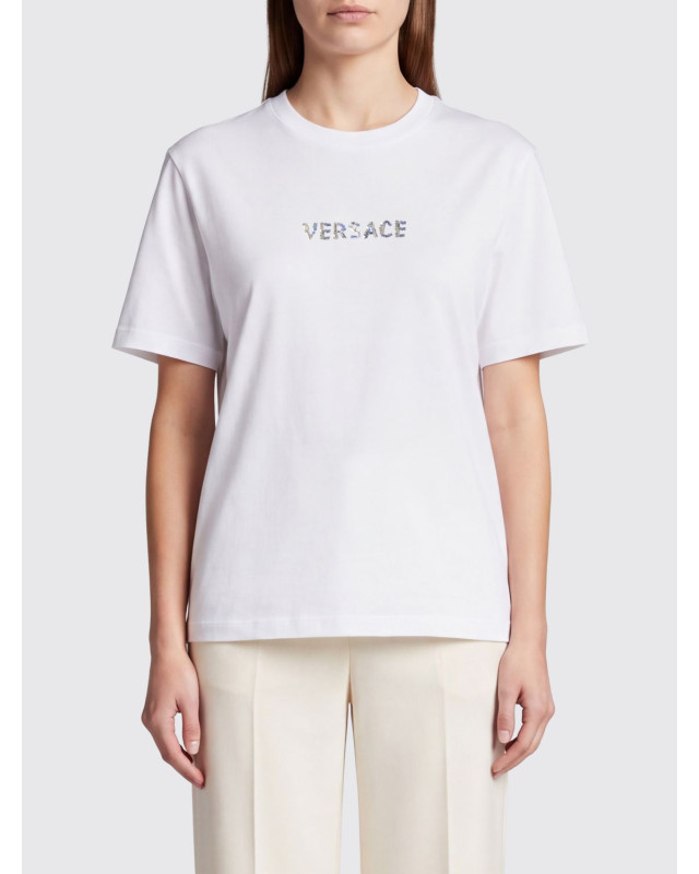 [Versace] T-shirts Short Sleeve FW26 10259731A18690 1W000