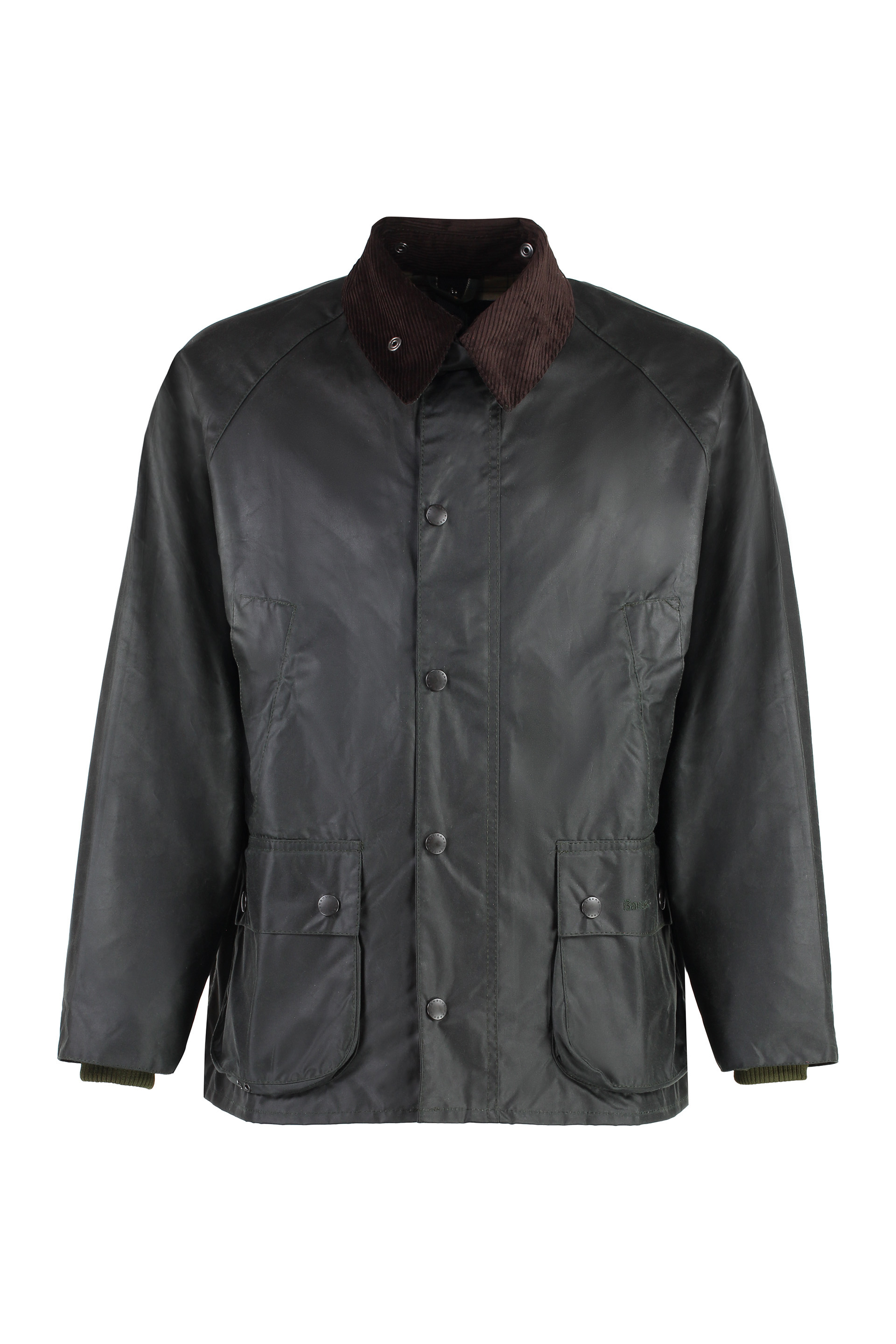 Bedale jacket in coated cotton