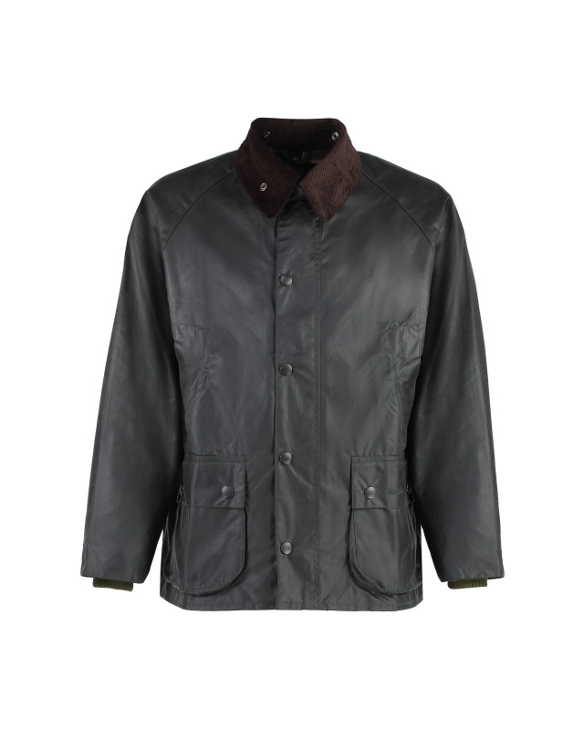 Bedale jacket in coated cotton
