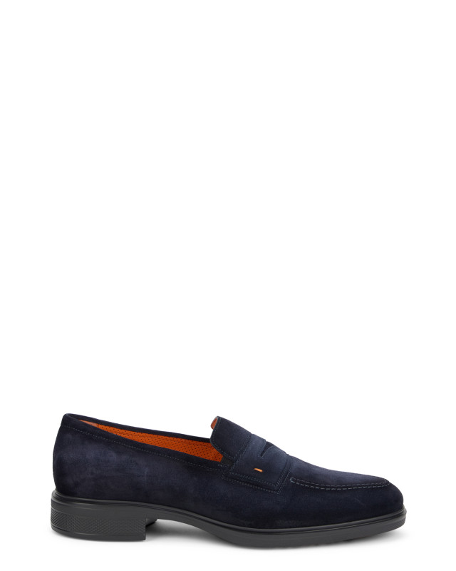 Suede loafers