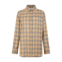 Long Sleeve Checked Shirt