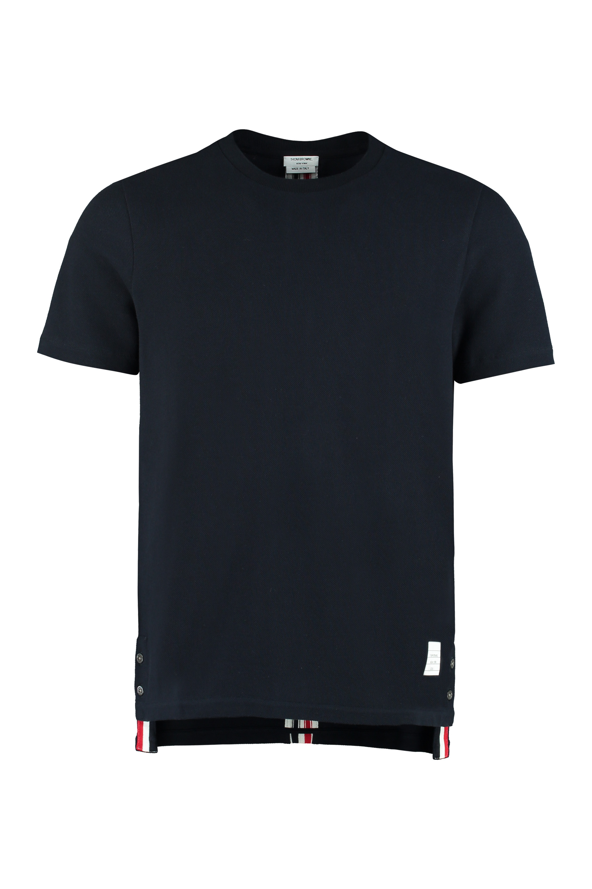 Piqué cotton t-shirt