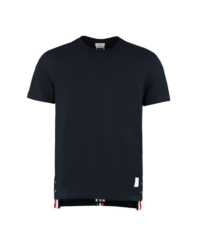 Piqué cotton t-shirt