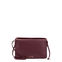 Trio Flap shoulder bag in smooth leather