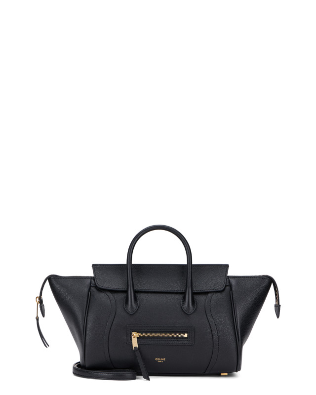 Smooth leather handbag