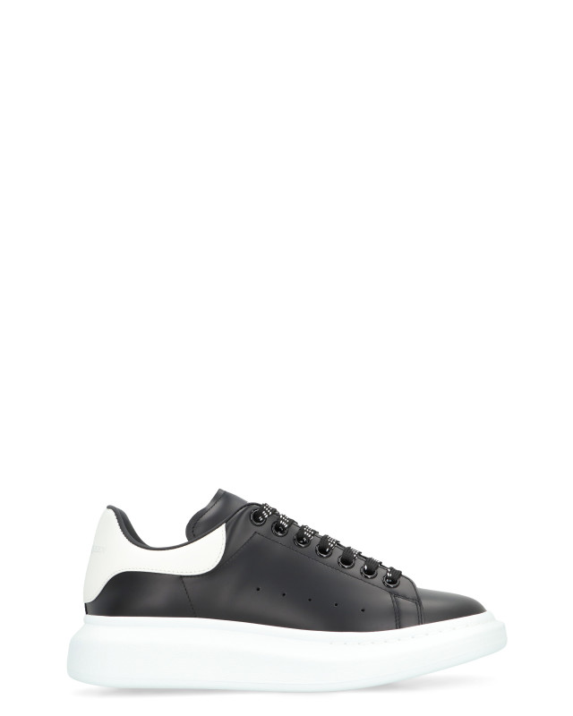 Leather chunky sneakers