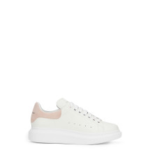 Oversized sneakers in leather