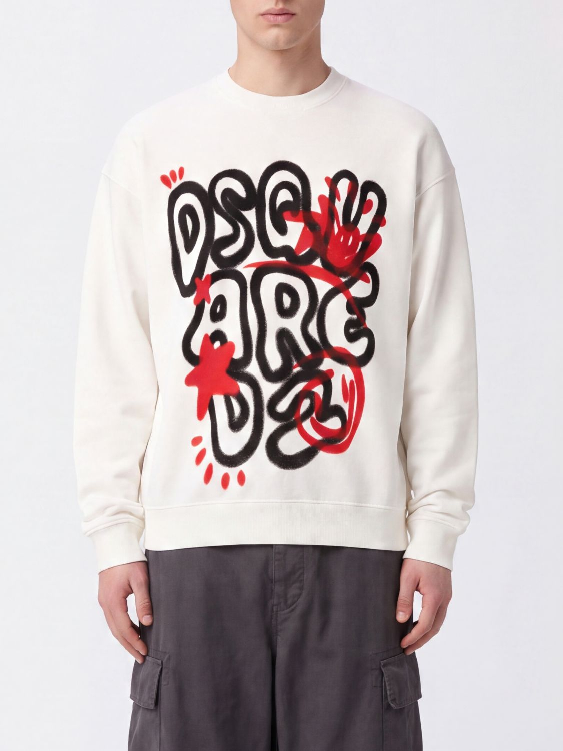 [Dsquared2] Sweatshirt FW26 S74GU0975D25028 100