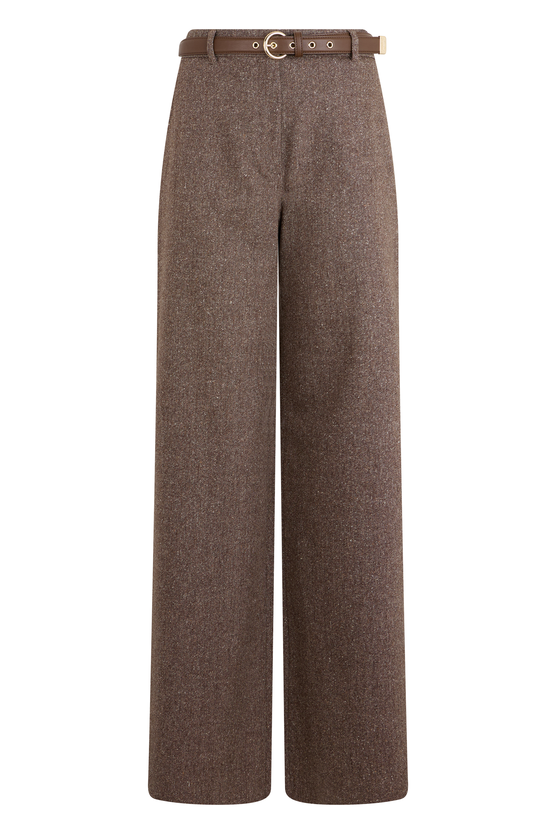 Loose high-waisted pants