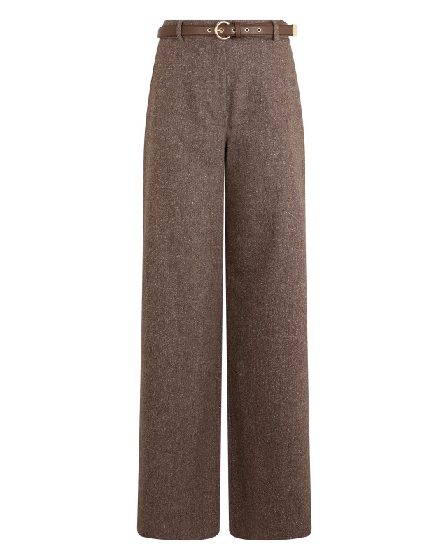 Loose high-waisted pants