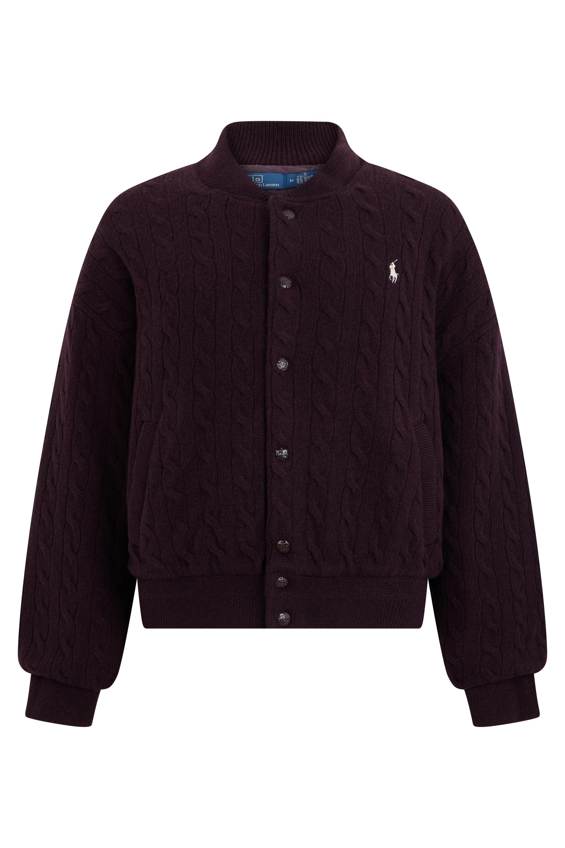 Bomber with buttons and collar