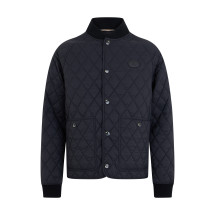 Quilted jacket with buttons