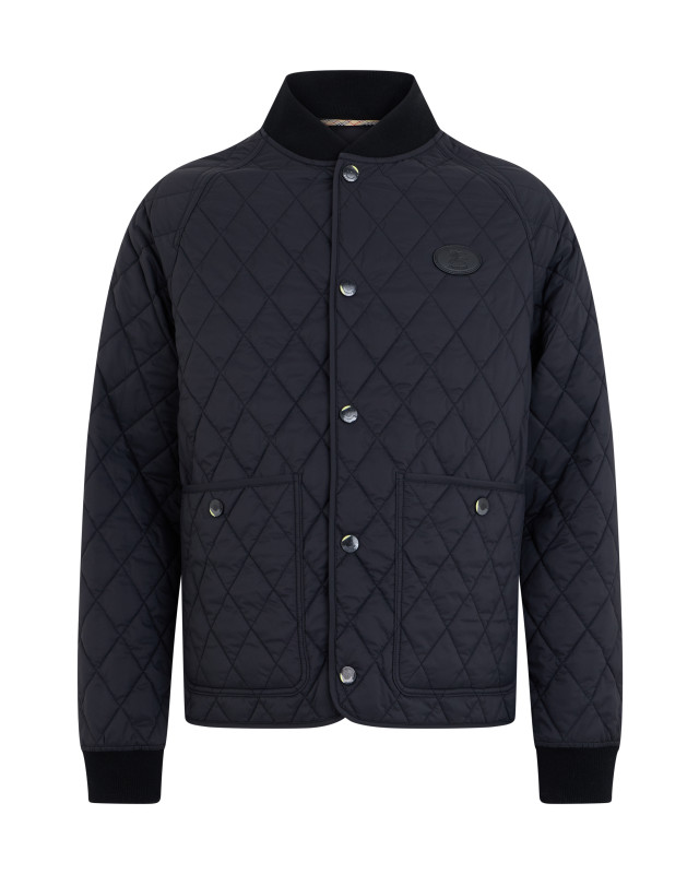 Quilted jacket with buttons