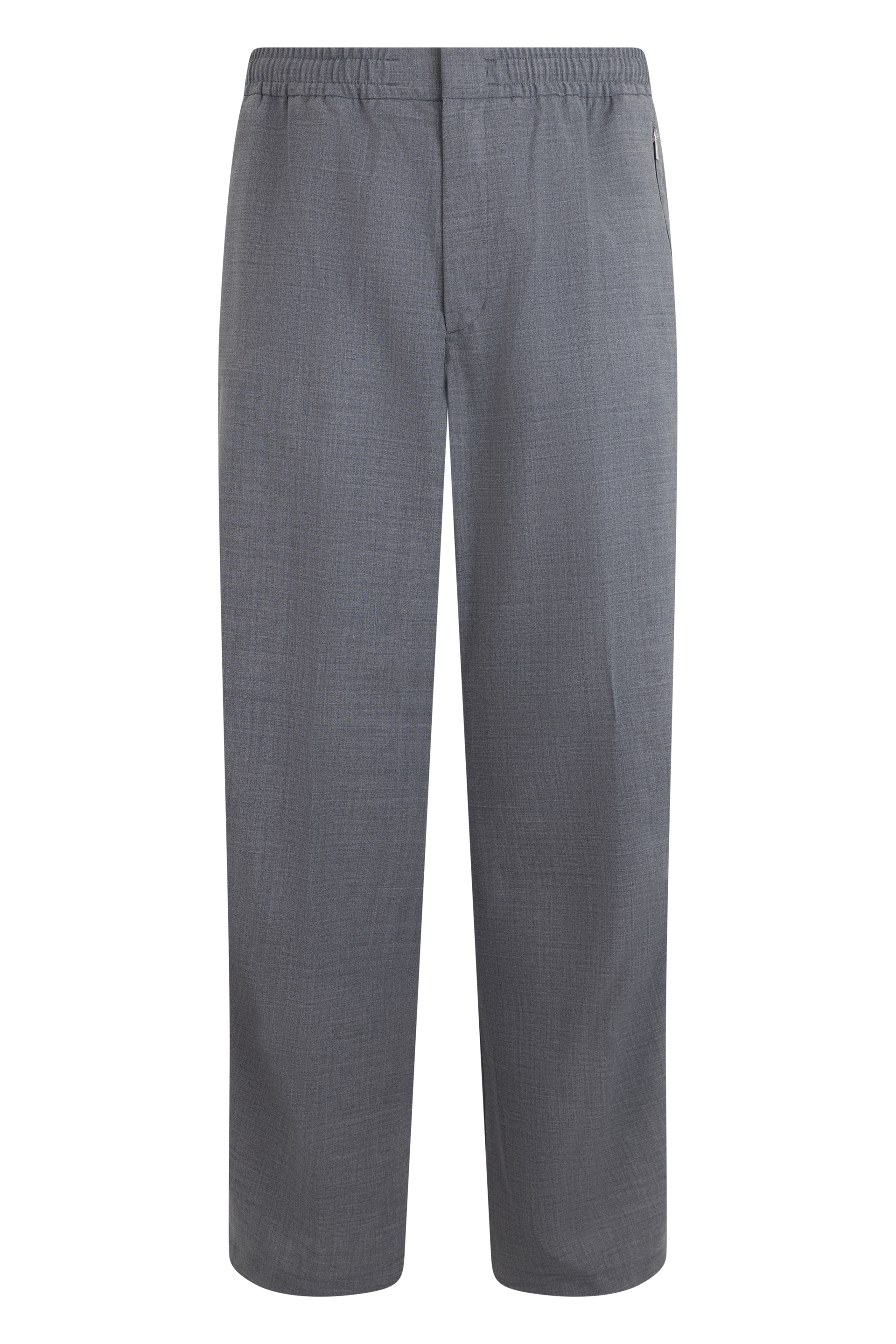 Pants with elastic waistband