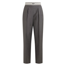 Pants with elastic waistband
