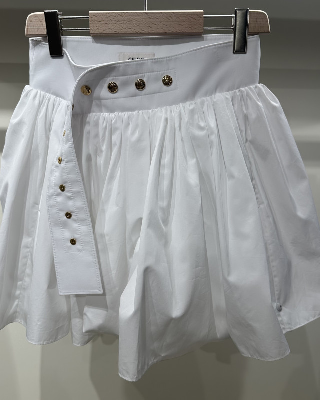 High-waisted miniskirt
