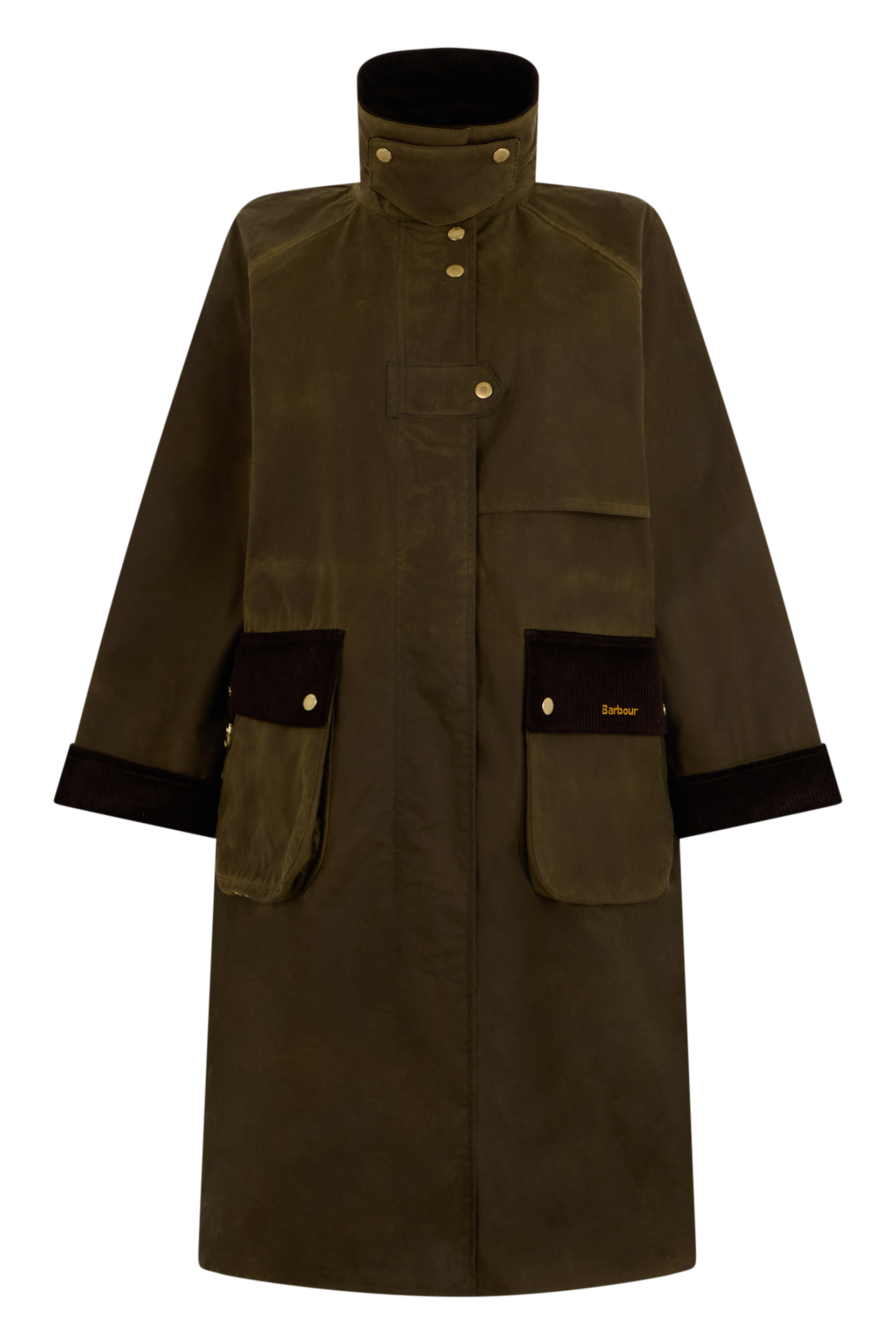 Long jacket with wide sleeves